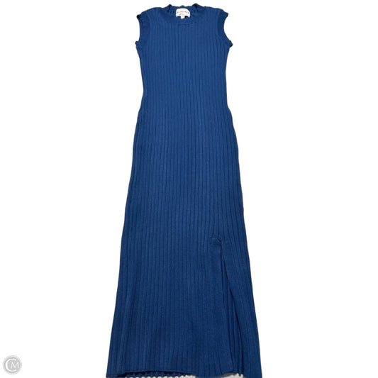 Dress Casual Maxi By Olive And Oak In Blue, Size: M