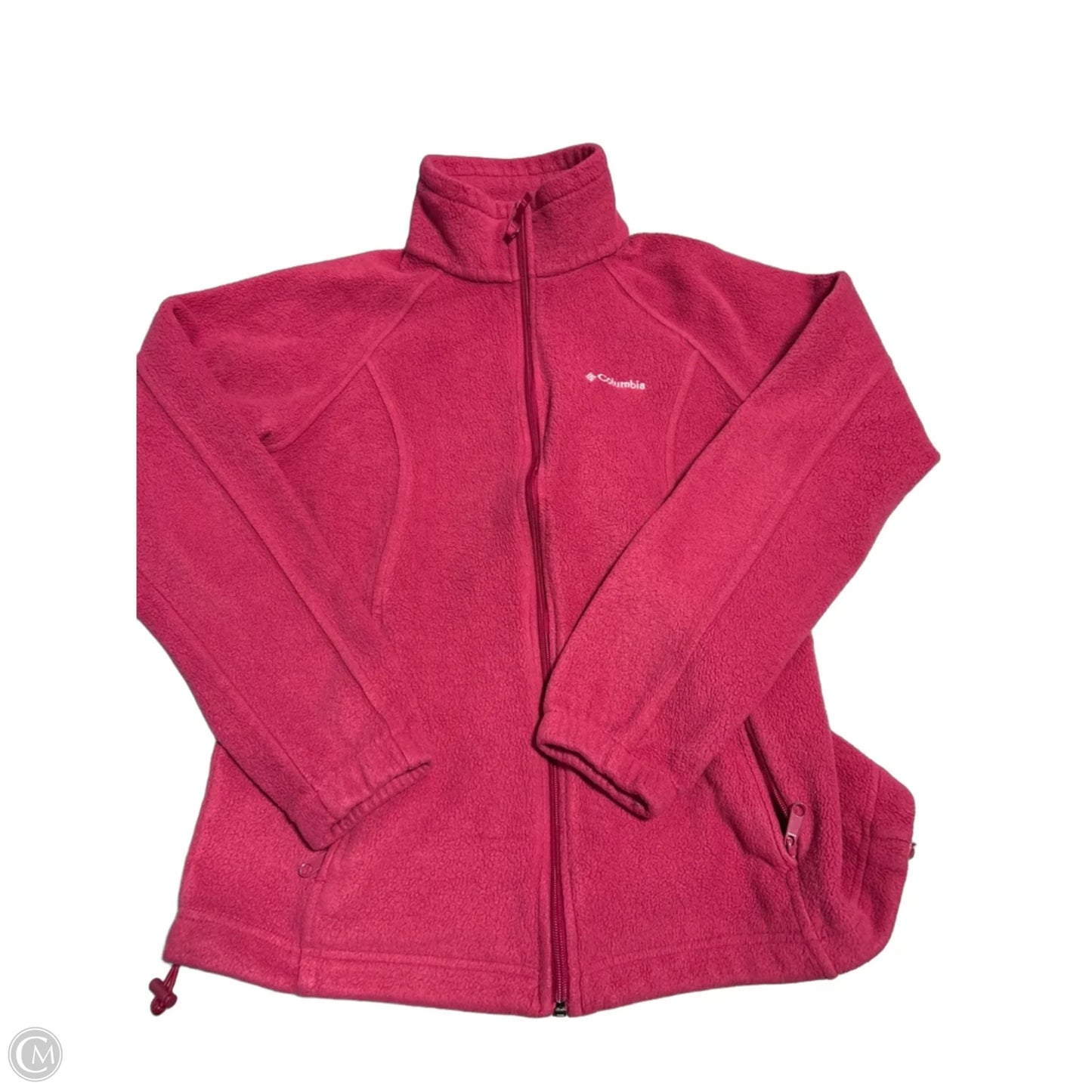 Jacket Fleece By Columbia In Pink, Size: L