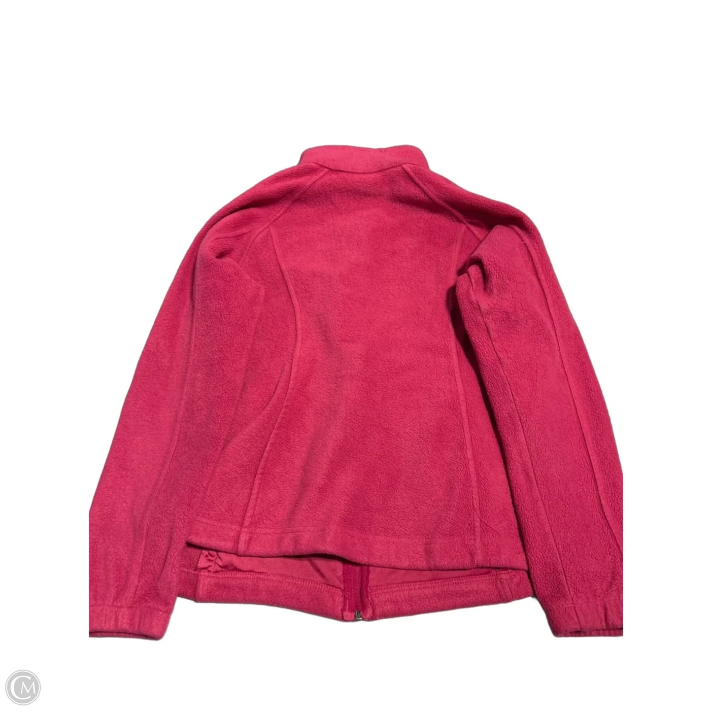Jacket Fleece By Columbia In Pink, Size: L