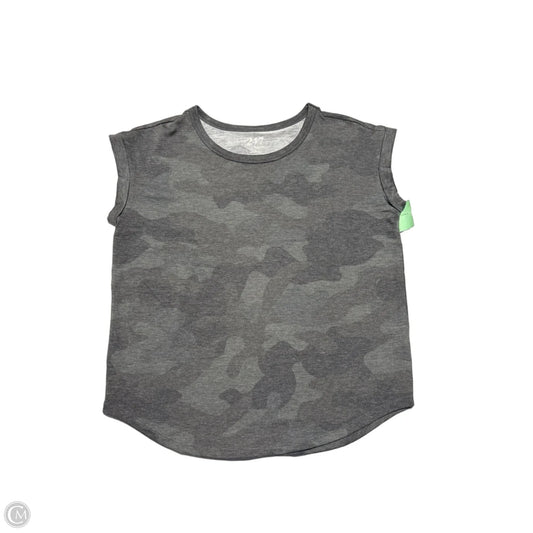 Top Short Sleeve By Maurices In Camouflage Print, Size: S