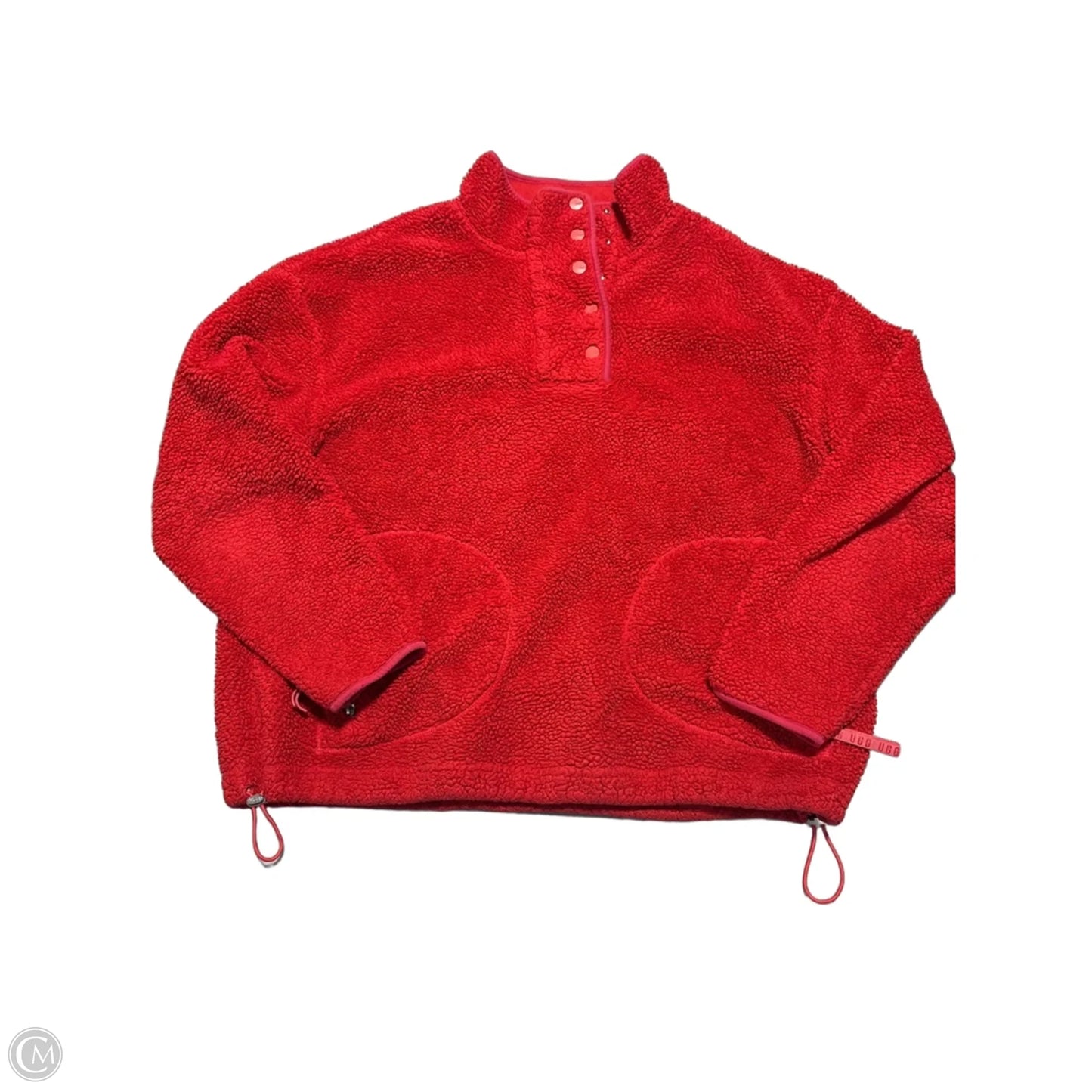 Jacket Designer By Ugg In Red, Size: L