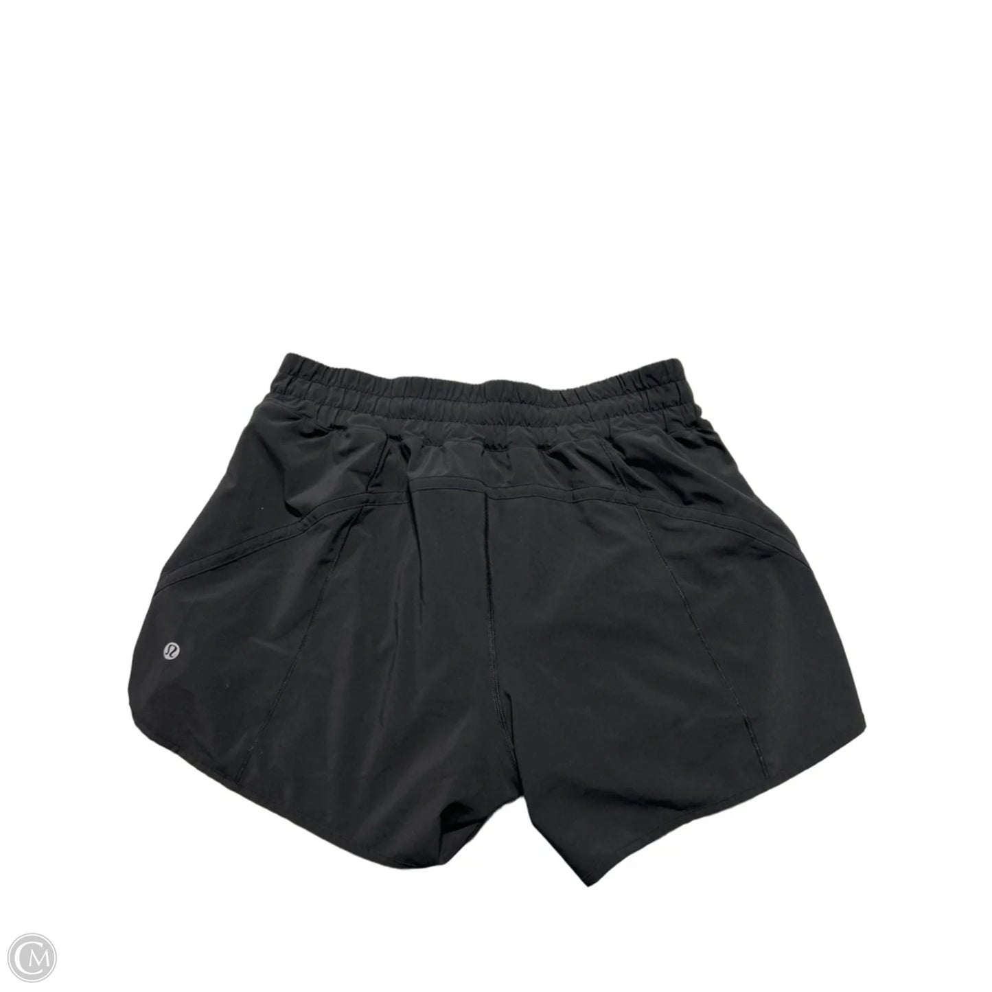 Athletic Shorts By Lululemon In Black, Size: 12