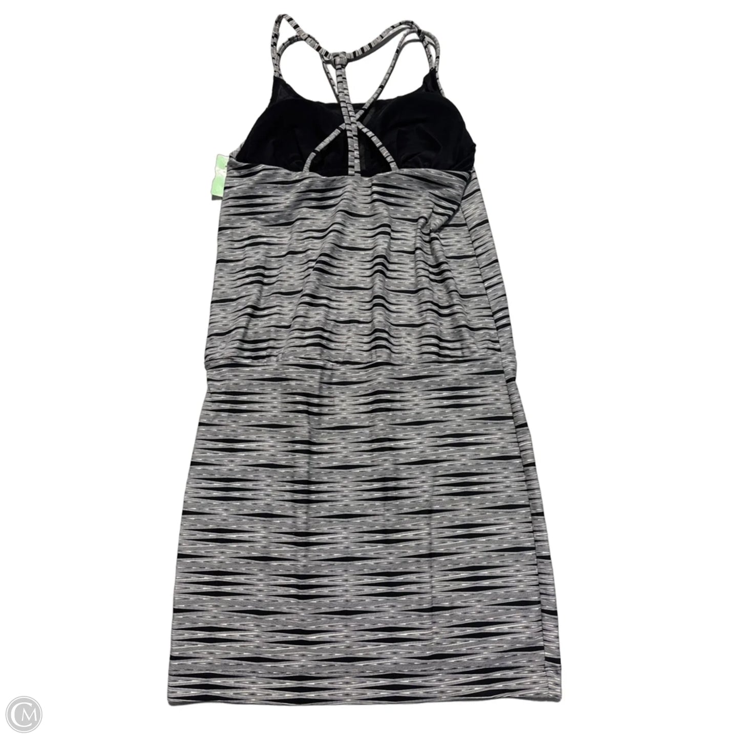 Athletic Dress By Athleta In Black & Grey, Size: Xs