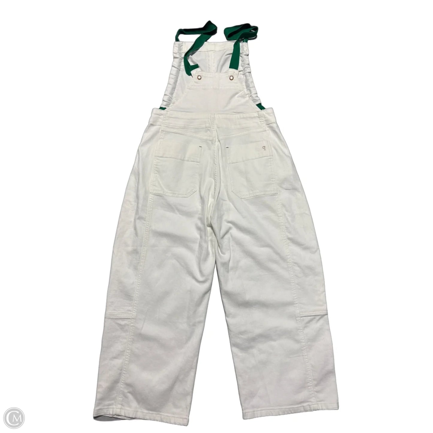 Overalls By Pilcro In Green & White, Size: S