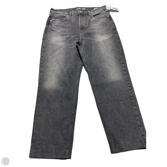 Jeans Straight By Old Navy In Black, Size: 14