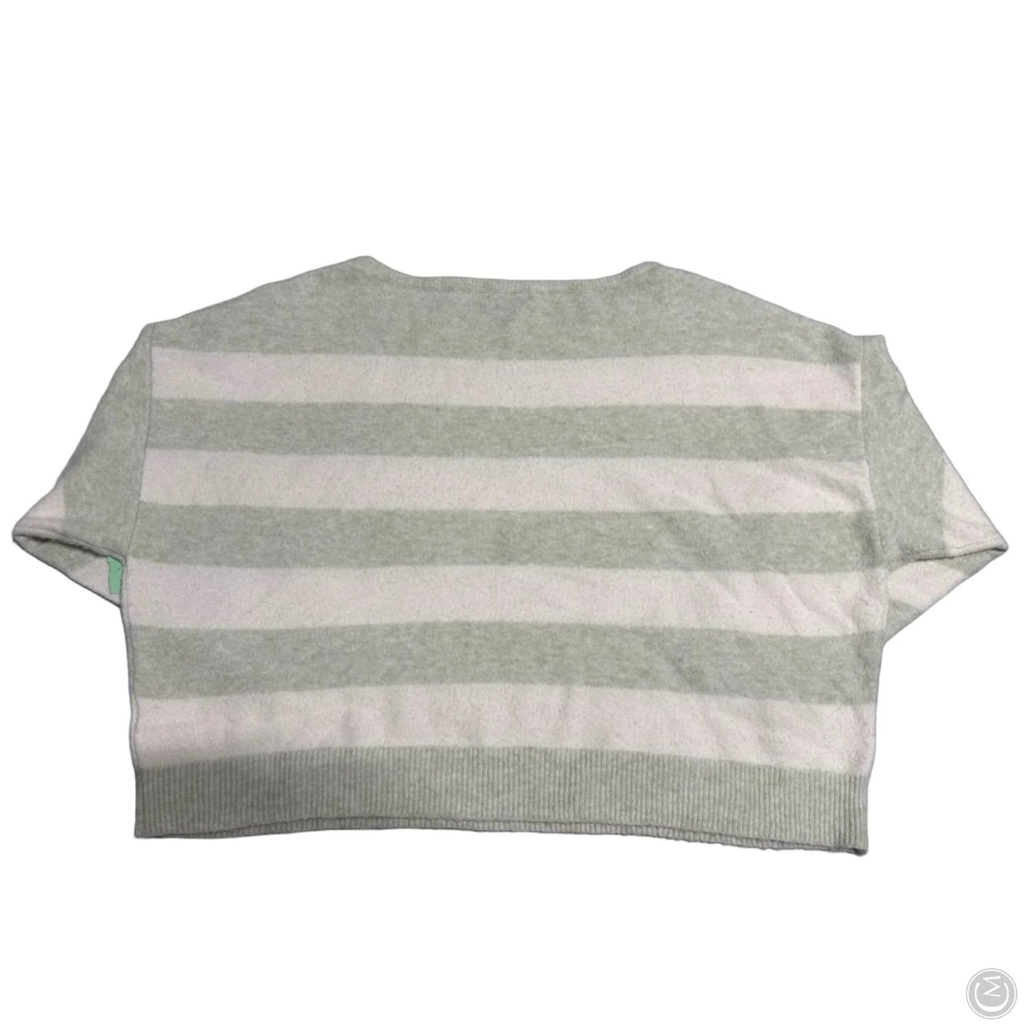 Sweater By American Eagle In Green & White, Size: Xxl