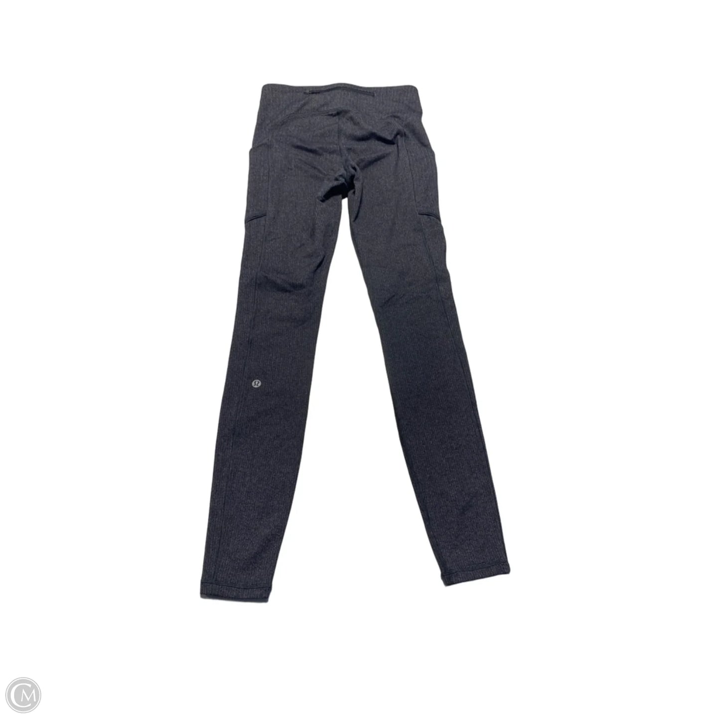 Athletic Leggings By Lululemon In Grey, Size: 4