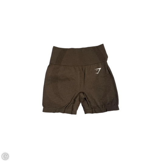 Athletic Shorts By Gym Shark In Brown, Size: Xs