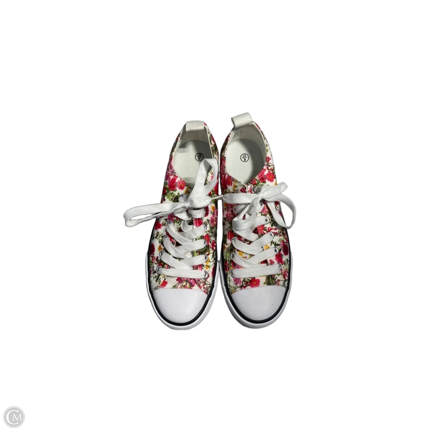 Shoes Sneakers By Cmc In Floral Print, Size: 6
