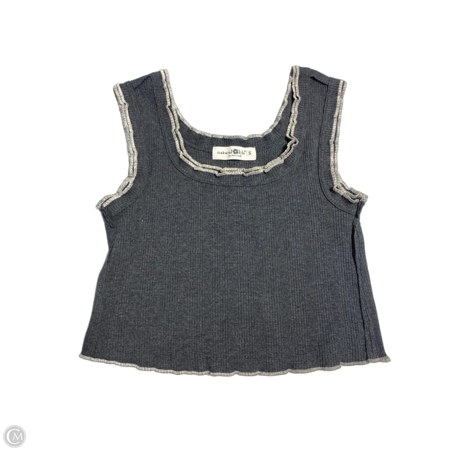 Tank Top By Natural Life In Grey, Size: S