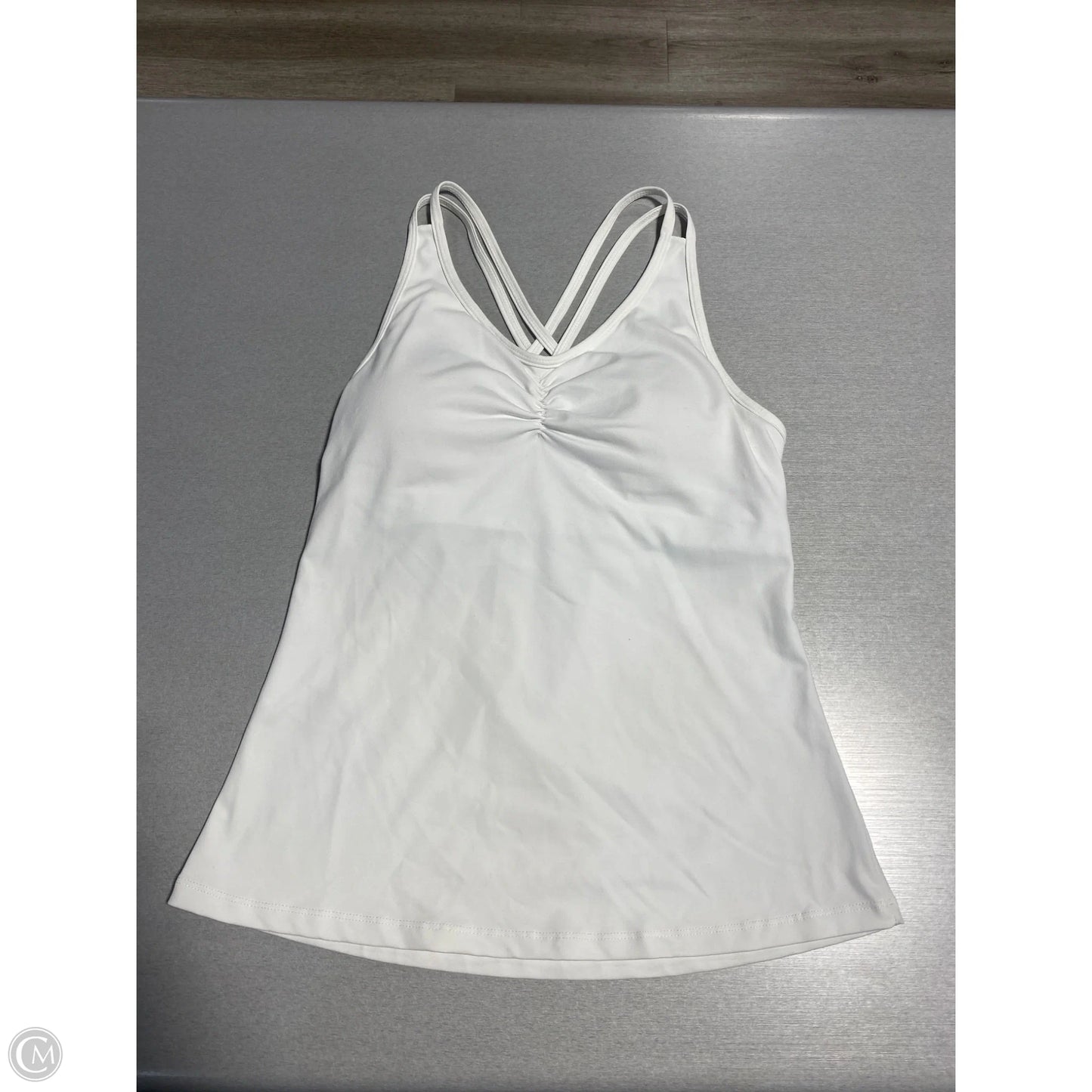 Athletic Tank Top By Cme In White, Size: M