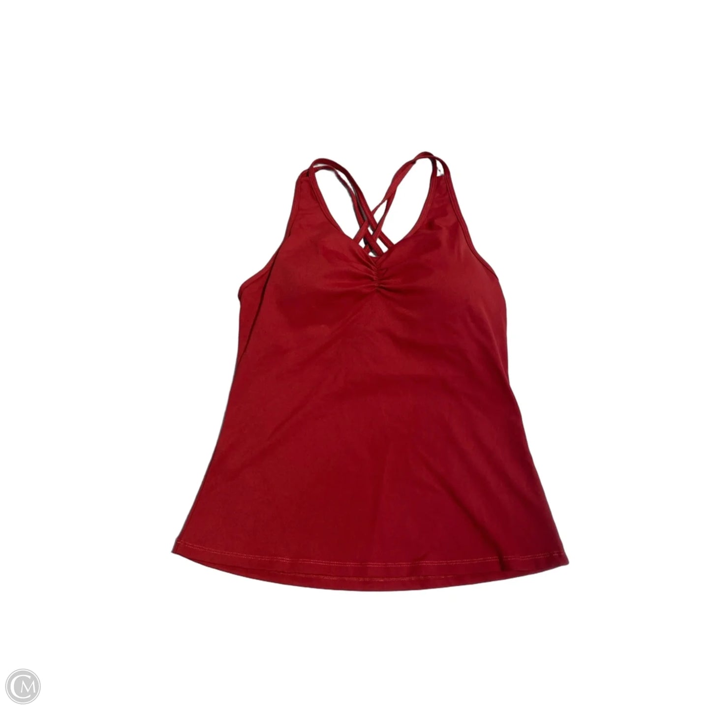 Athletic Tank Top By Cme In Red, Size: M