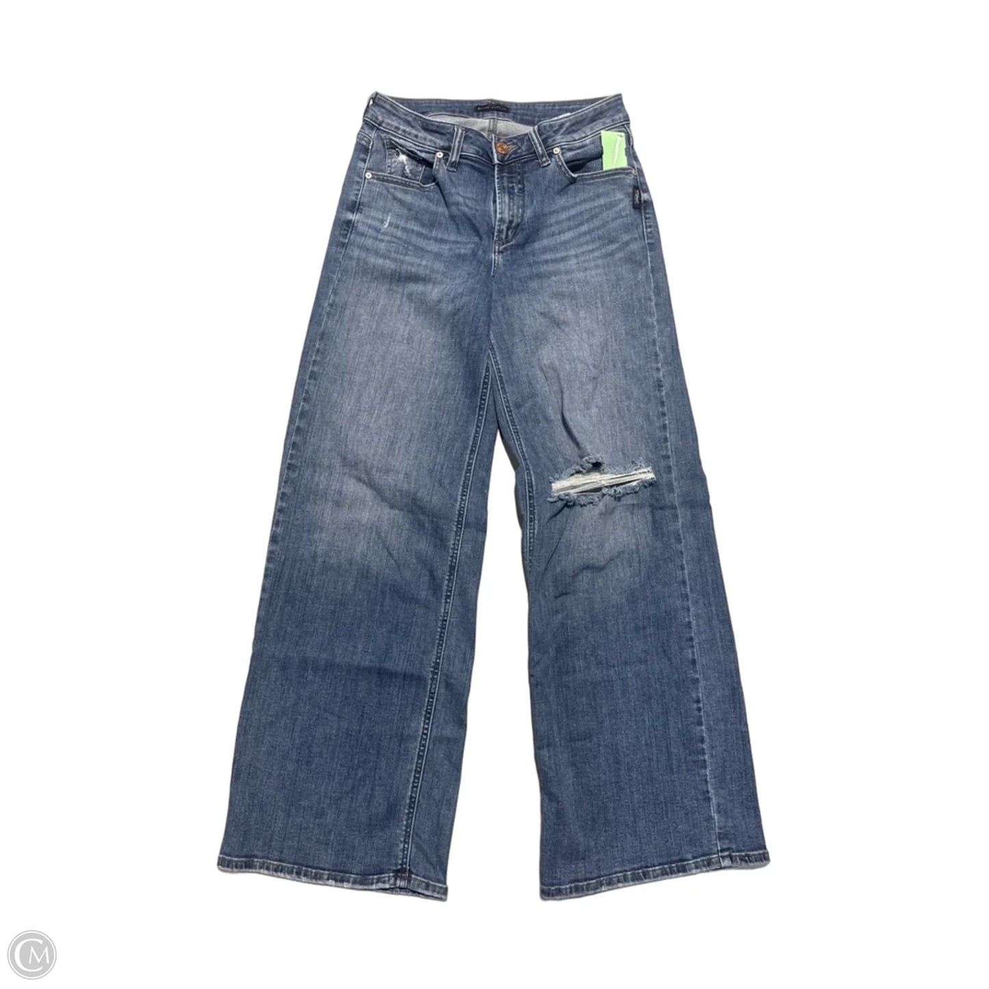 Jeans Boot Cut By Silver In Blue Denim, Size: 6