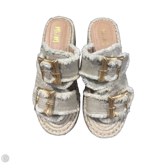 Sandals Flats By Cmc In Tan, Size: 8