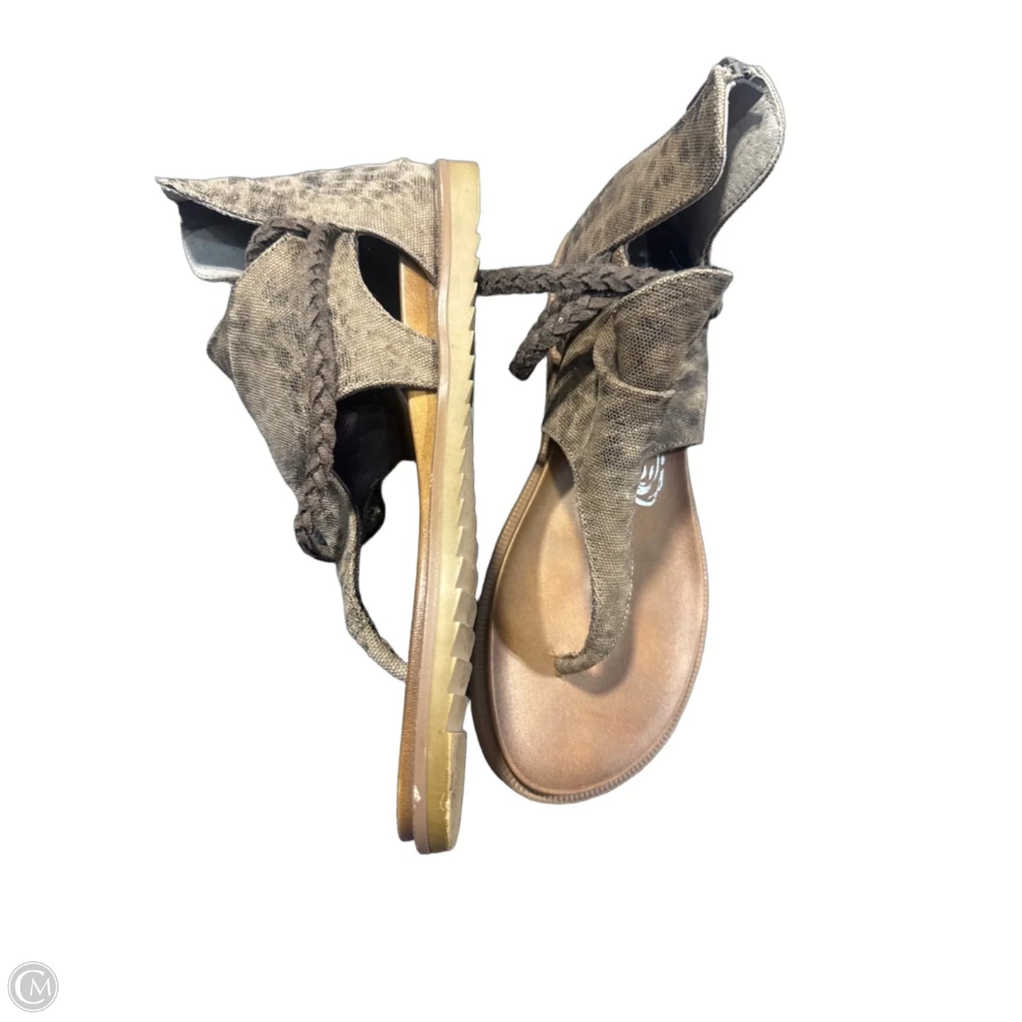 Sandals Flats By Cmc In Brown, Size: 8