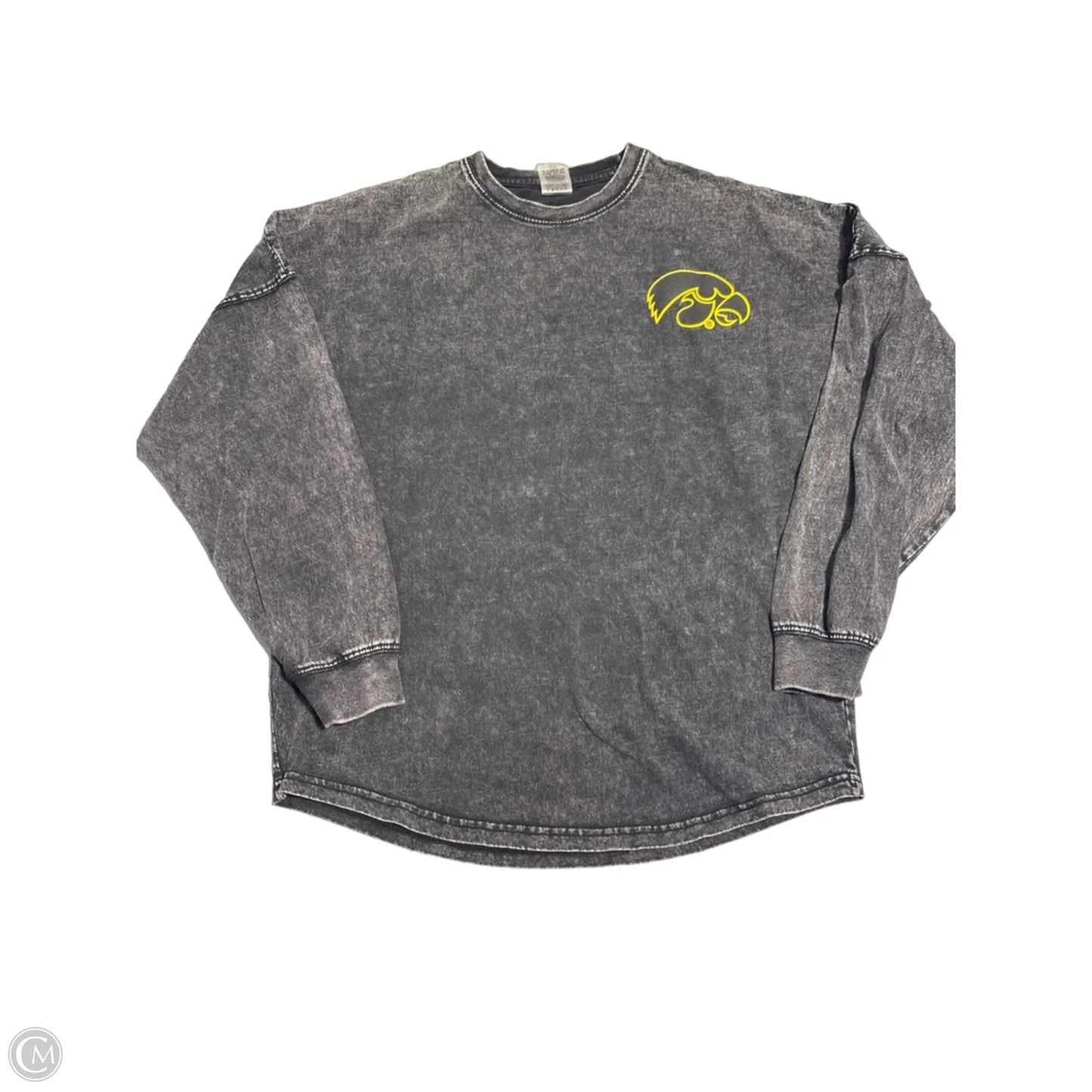 Top Long Sleeve By Cmc In Grey, Size: Xs