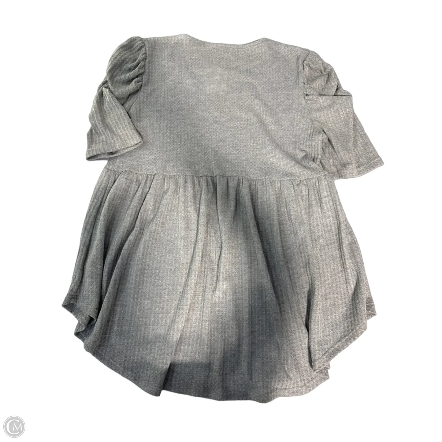 Top Short Sleeve By Heimish Usa In Grey, Size: M