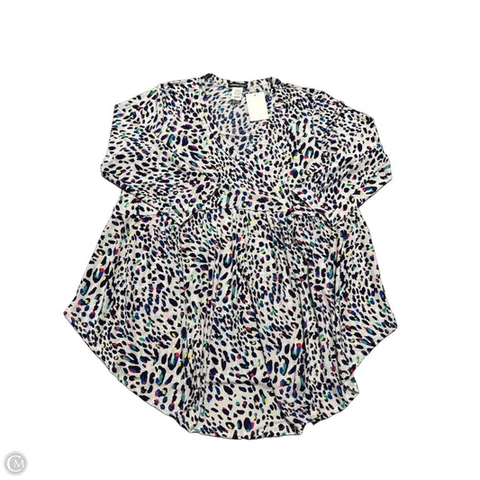 Top 3/4 Sleeve By Heimish Usa In Multi-colored, Size: L
