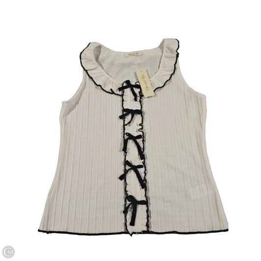 Tank Top By Doe & Rae In White, Size: S