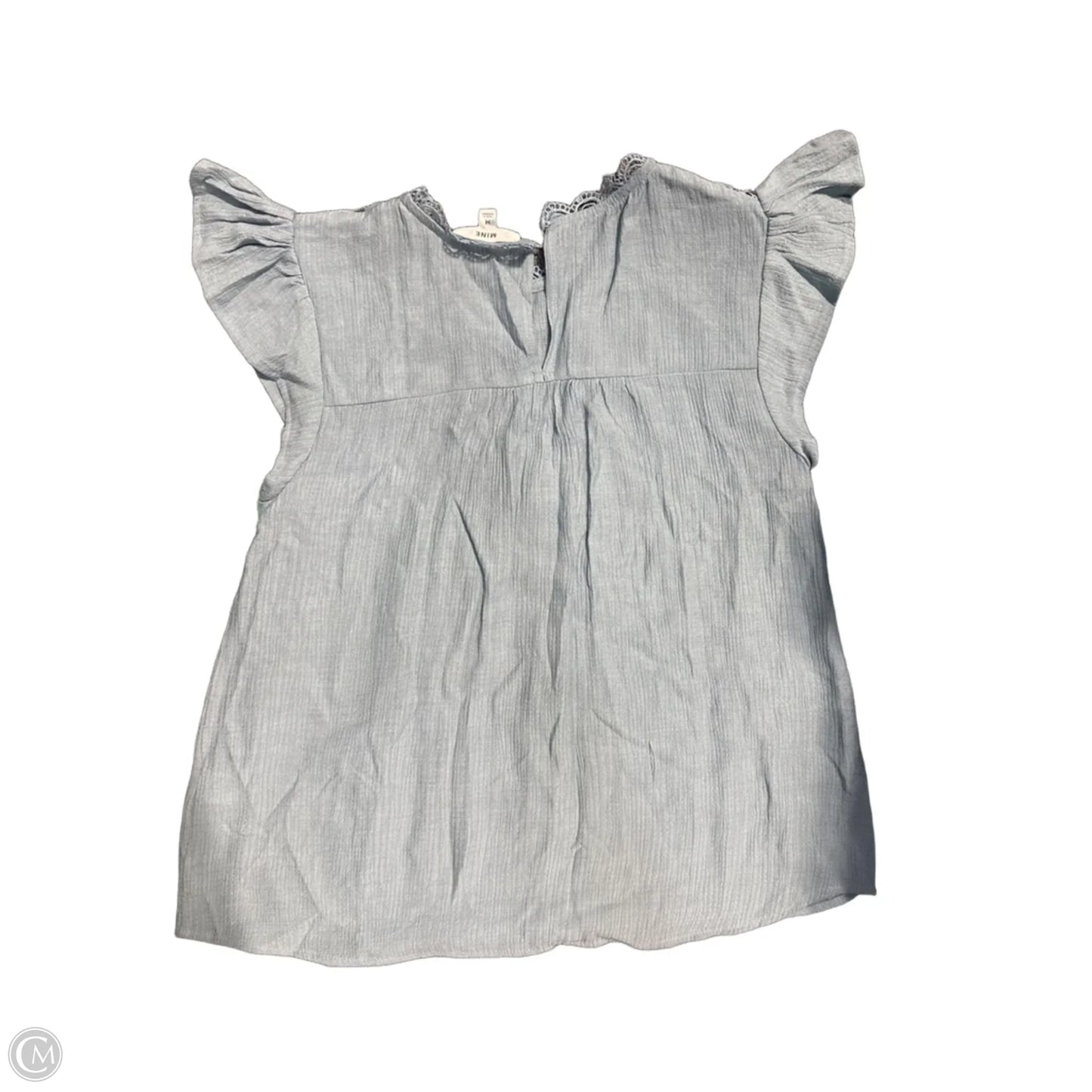 Top Short Sleeve By Mine In Green, Size: M