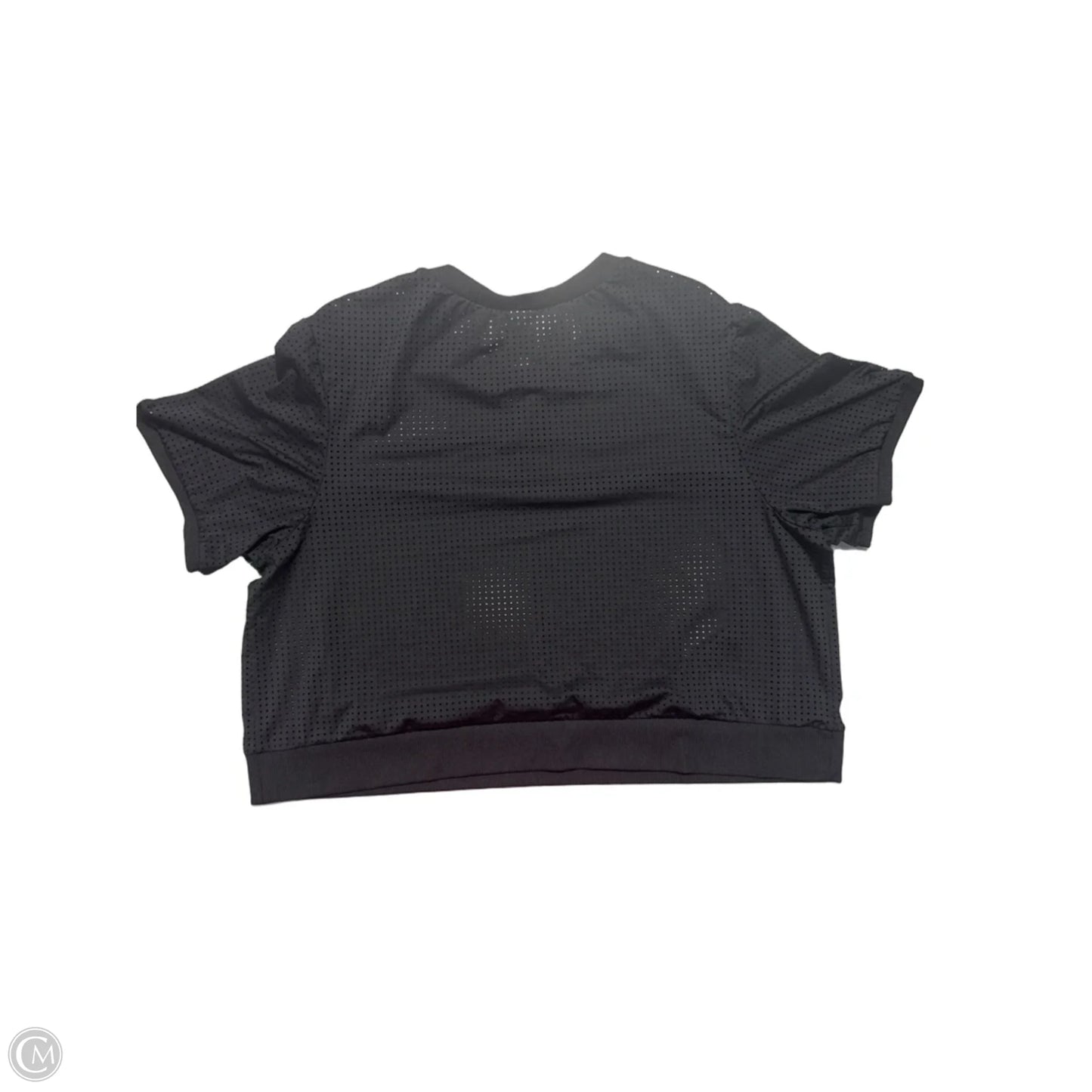 Athletic Top Short Sleeve By Joy Lab In Black, Size: Xxl