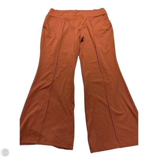 Athletic Pants By Stylus In Orange, Size: 1x