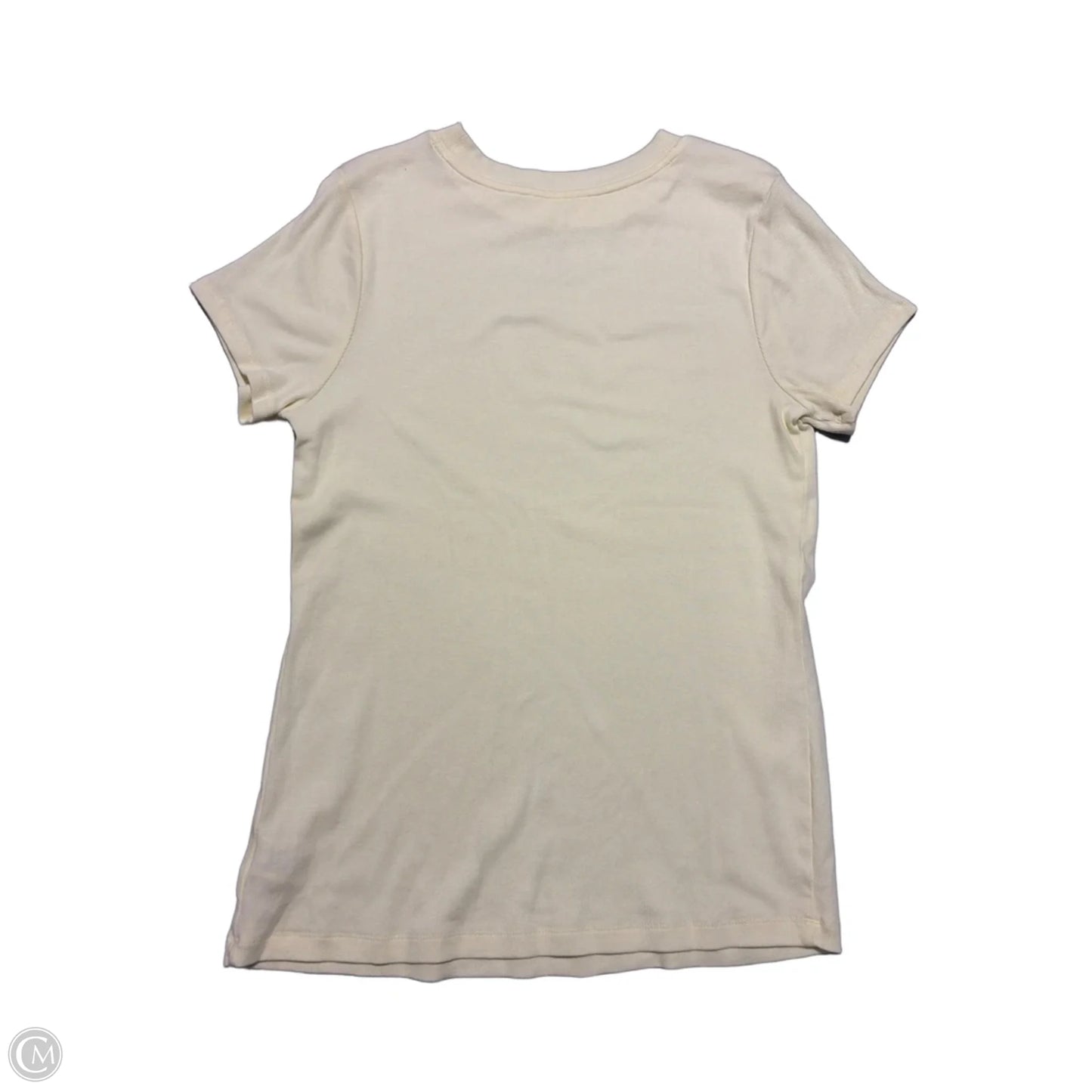 Top Short Sleeve Basic By A New Day In Yellow, Size: Xxl