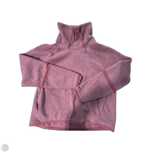 Athletic Sweatshirt Collar By Nike In Red, Size: Xl