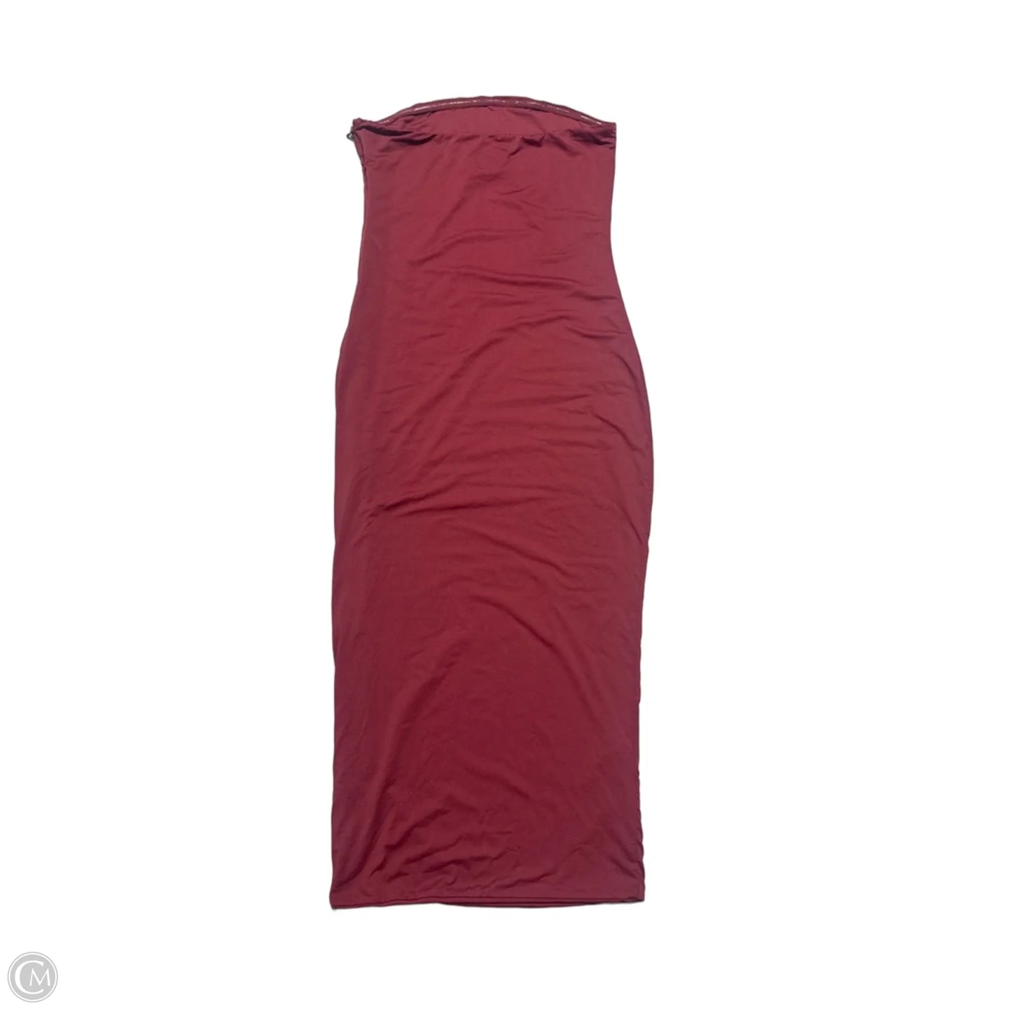 Dress Casual Midi By Meshki In Maroon, Size: M