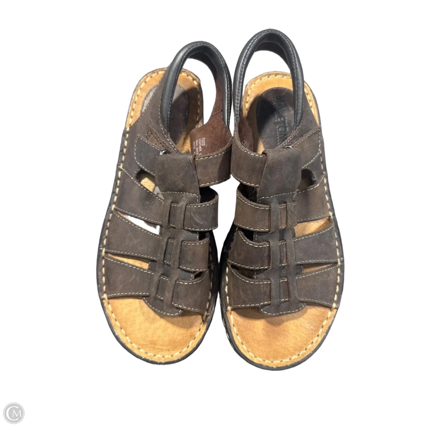 Sandals Flats By Minnetonka In Brown, Size: 7