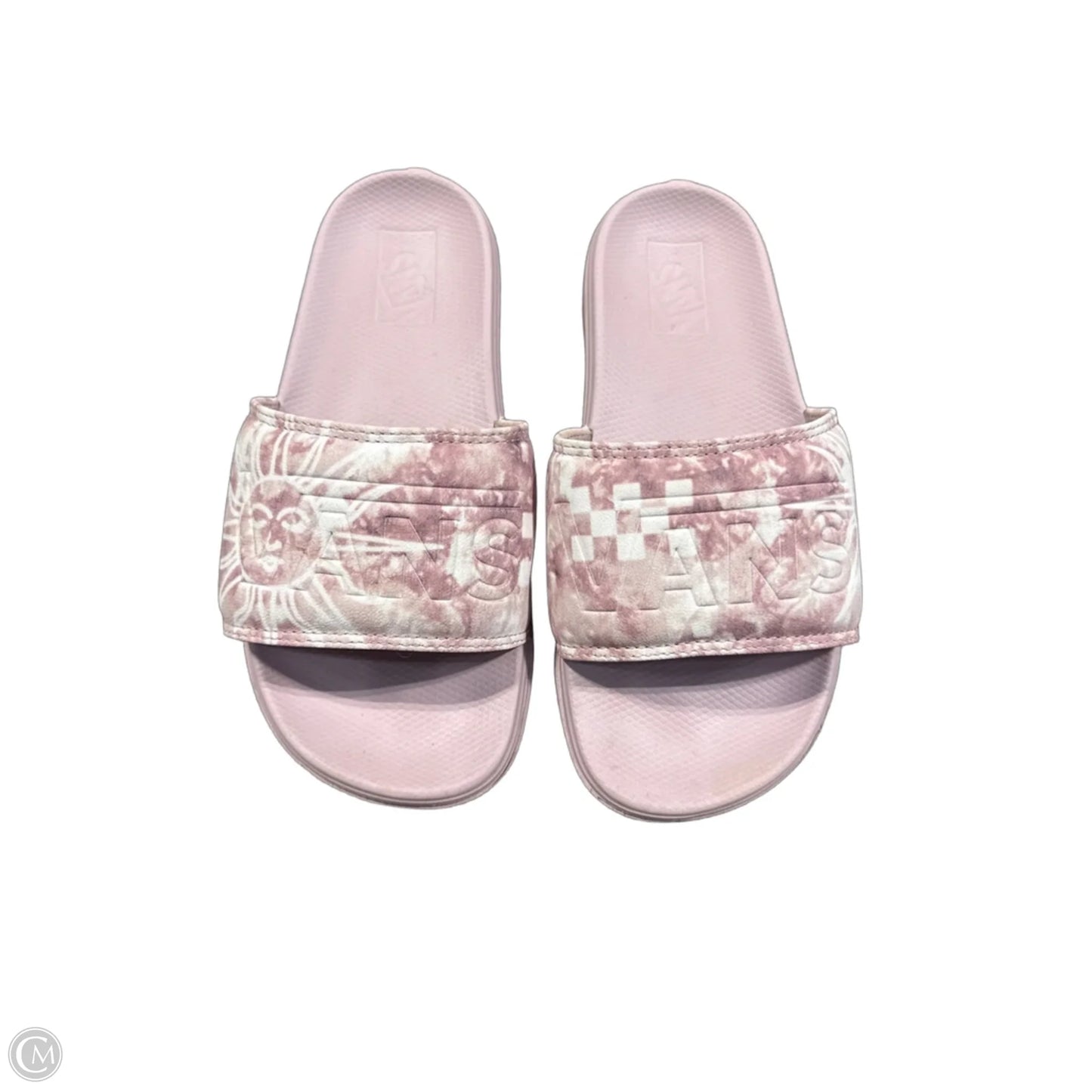 Sandals Flats By Vans In Pink, Size: 6