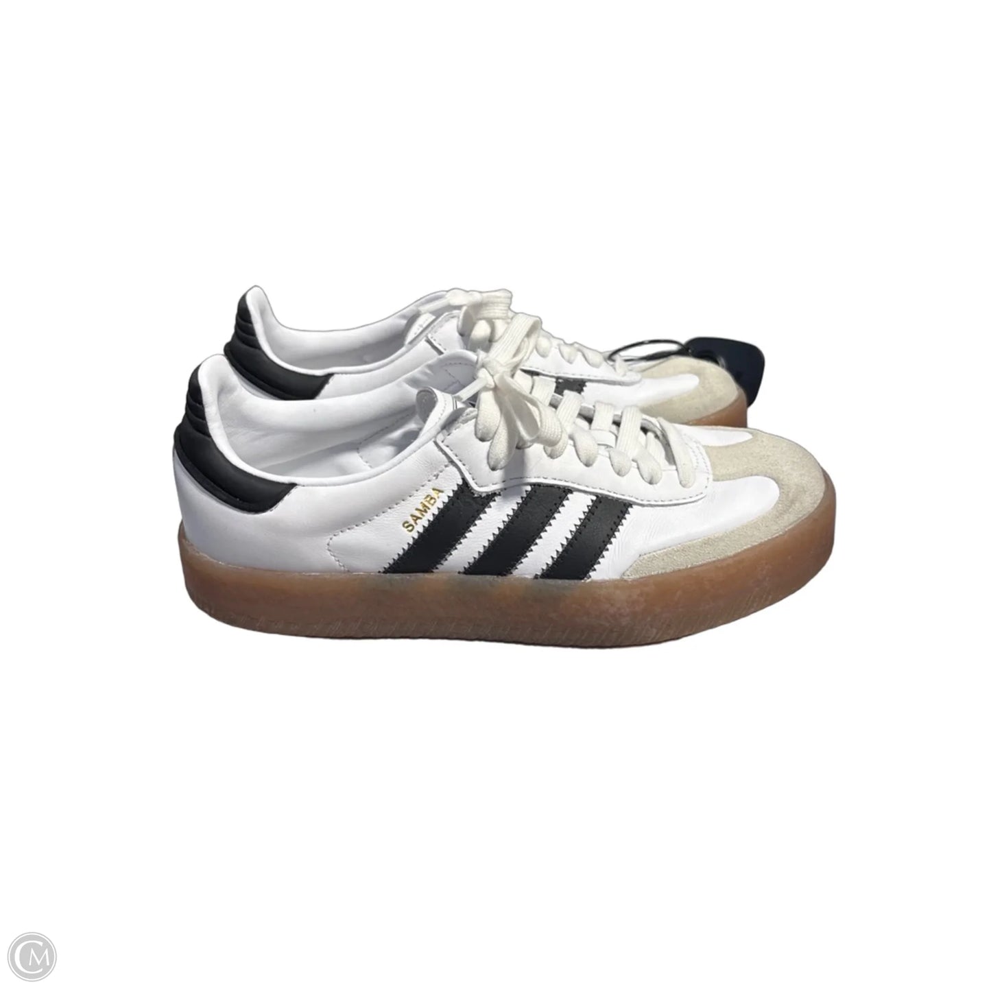 Shoes Sneakers By Adidas In Black & White, Size: 7.5