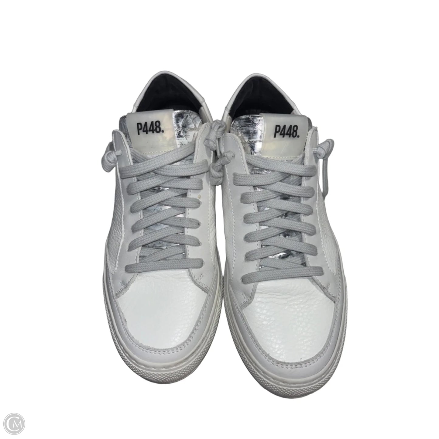 Shoes Sneakers By P448 In Grey, Size: 8.5
