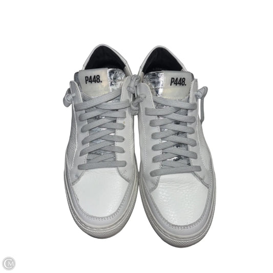 Shoes Sneakers By P448 In Grey, Size: 8.5