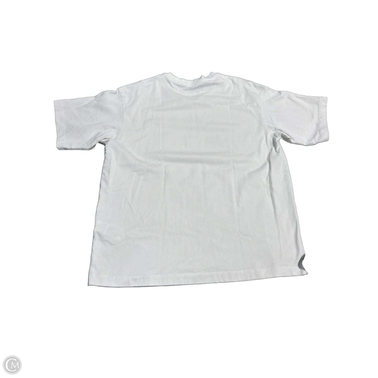 Top Short Sleeve Designer By Coach In White, Size: S