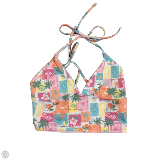 Swimsuit Top By Hollister In Multi-colored, Size: S