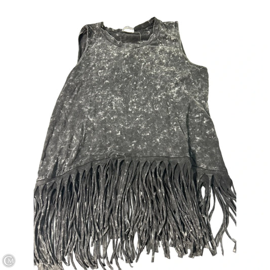 Top Sleeveless By Bibi In Black, Size: Xl