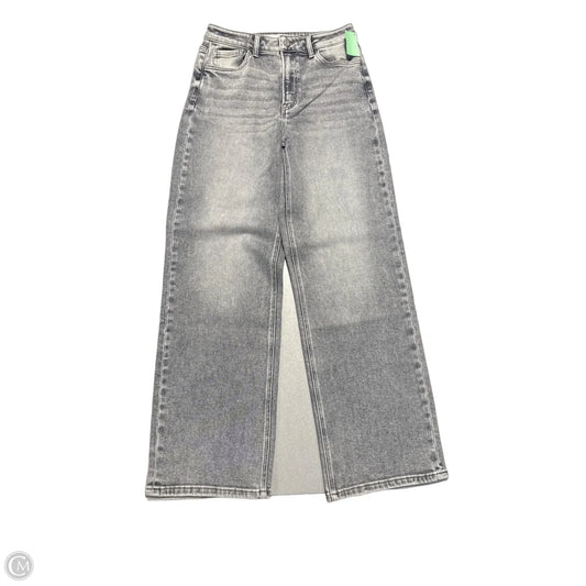 Jeans Wide Leg By Vervet In Grey, Size: 8