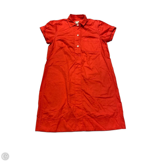 Dress Casual Short By J. Crew In Red, Size: S