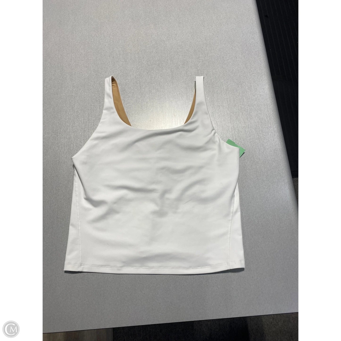 Athletic Tank Top By Old Navy In White, Size: Xl