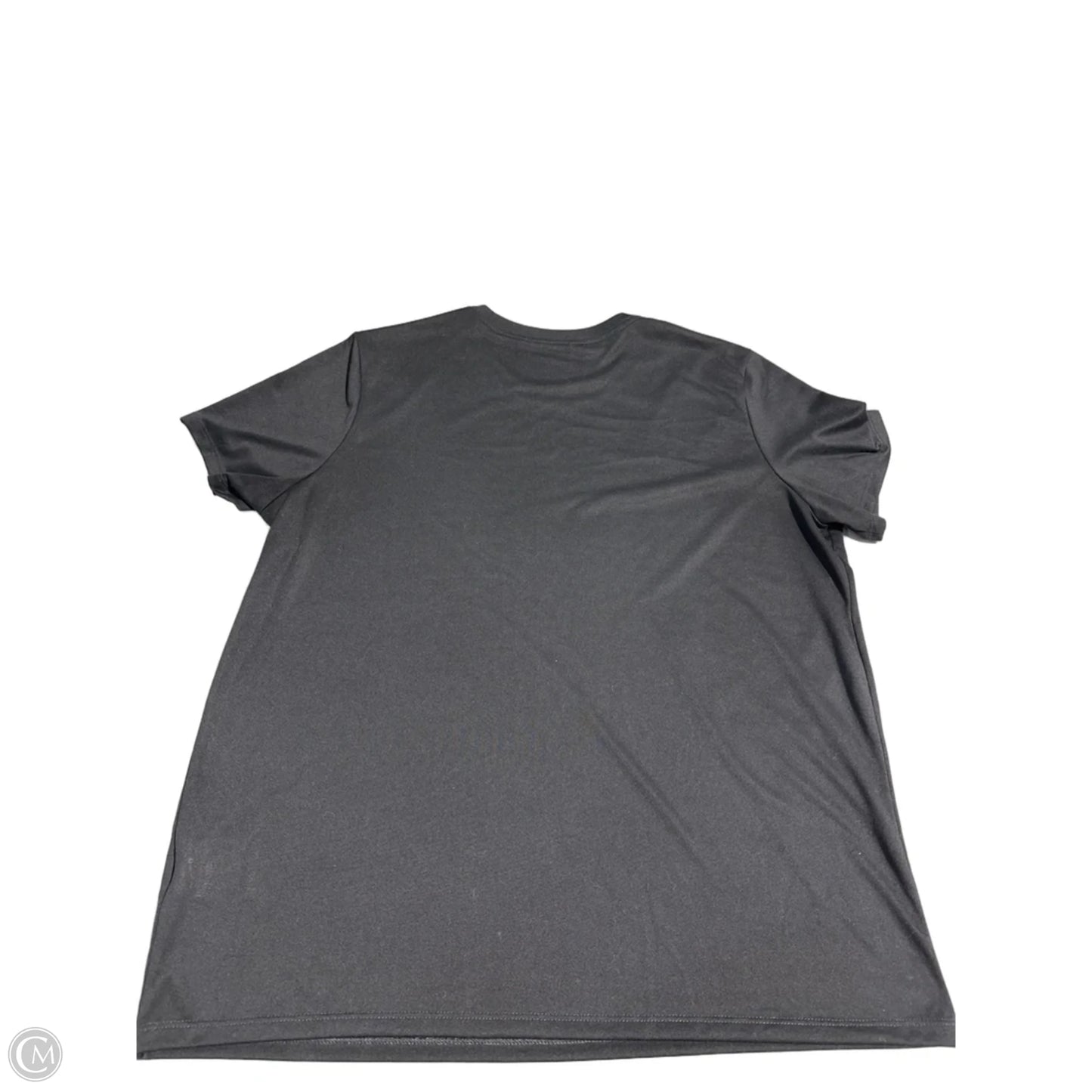 Athletic Top Short Sleeve By Nike In Black, Size: Xl
