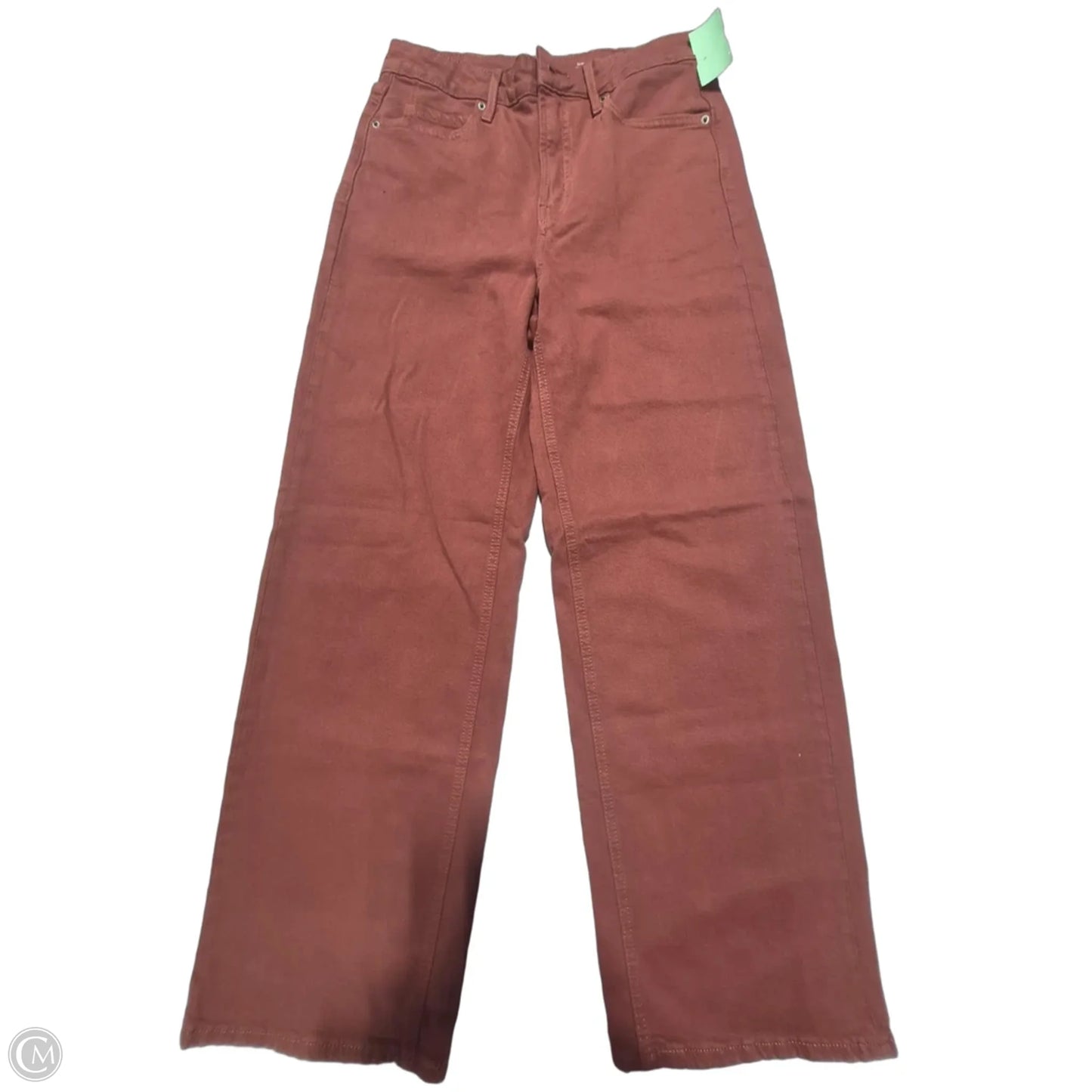 Jeans Wide Leg By Old Navy In Red, Size: 6