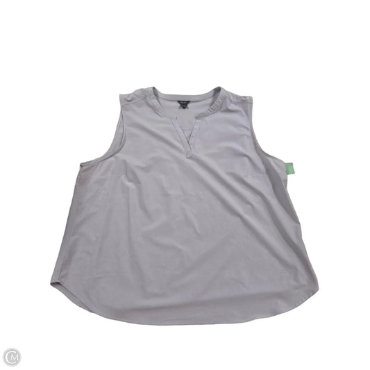 Athletic Tank Top By Eddie Bauer In Purple, Size: 2x