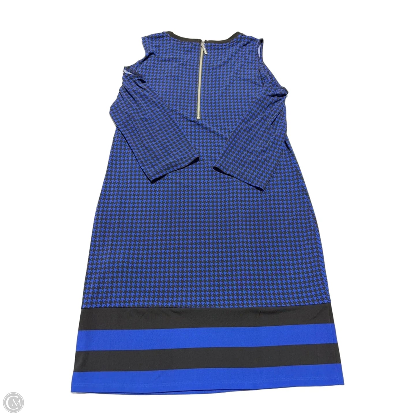 Dress Casual Short By Michael By Michael Kors In Black & Blue, Size: L