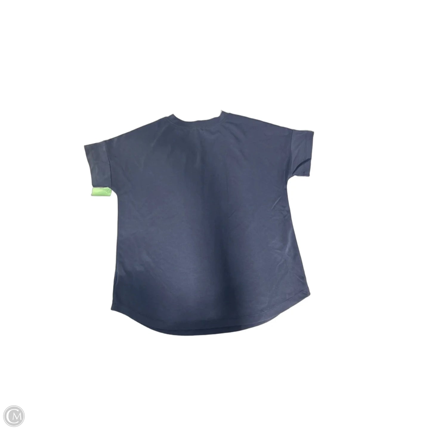 Top Short Sleeve Basic By Cable And Gauge In Blue, Size: M