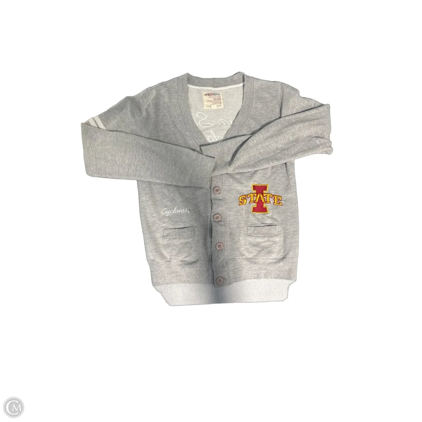 Cardigan By Pressbox In Grey, Size: L