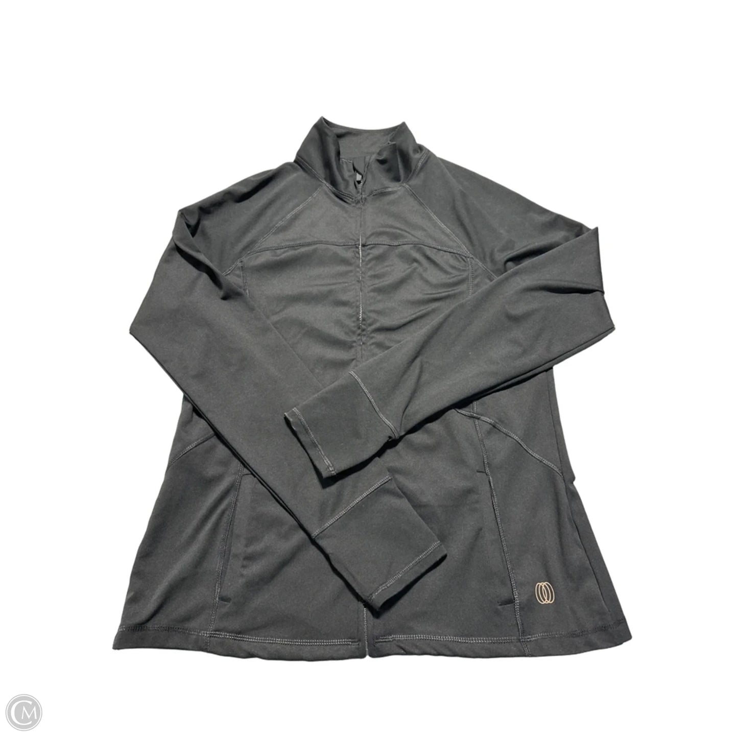 Athletic Jacket By Balance Collection In Black, Size: L