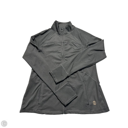 Athletic Jacket By Balance Collection In Black, Size: L