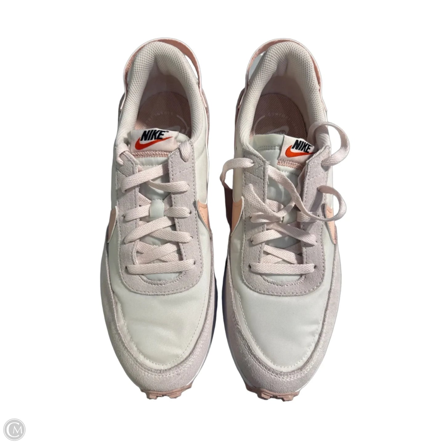 Shoes Sneakers By Nike In Cream & Pink, Size: 12