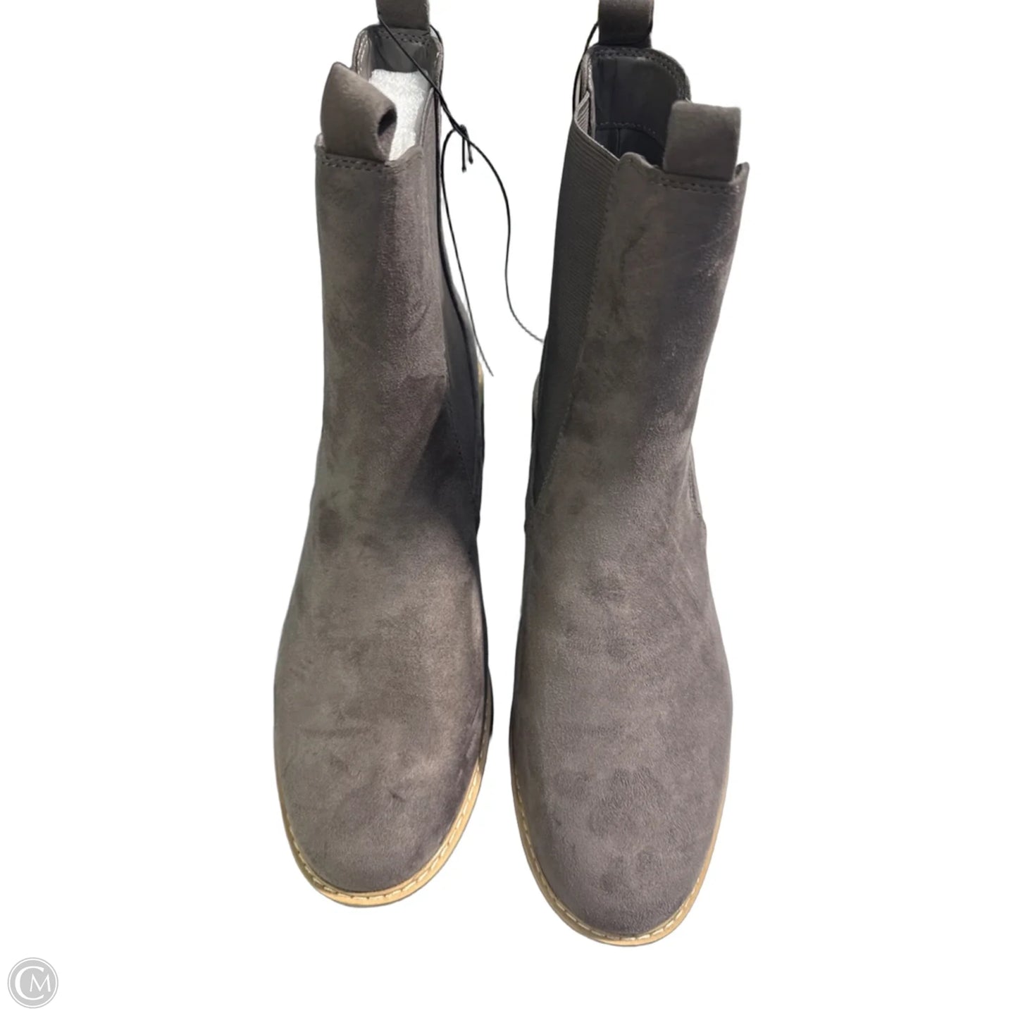 Boots Ankle Flats By Maurices In Grey, Size: 12